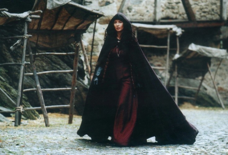 Polska Yennefer – kolor sukni niby nie ten, ale ogólnie źle nie było.