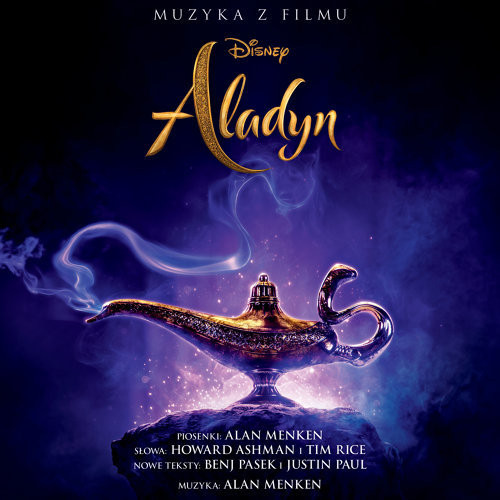 Aladyn (2019) - okładka polskiego soundtracku CD