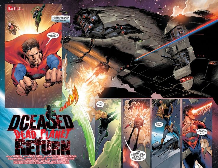 Zobaczcie inspirowaną „Łowcą androidów” okładkę i pierwsze strony z komiksu „DCeased: Dead Planet”