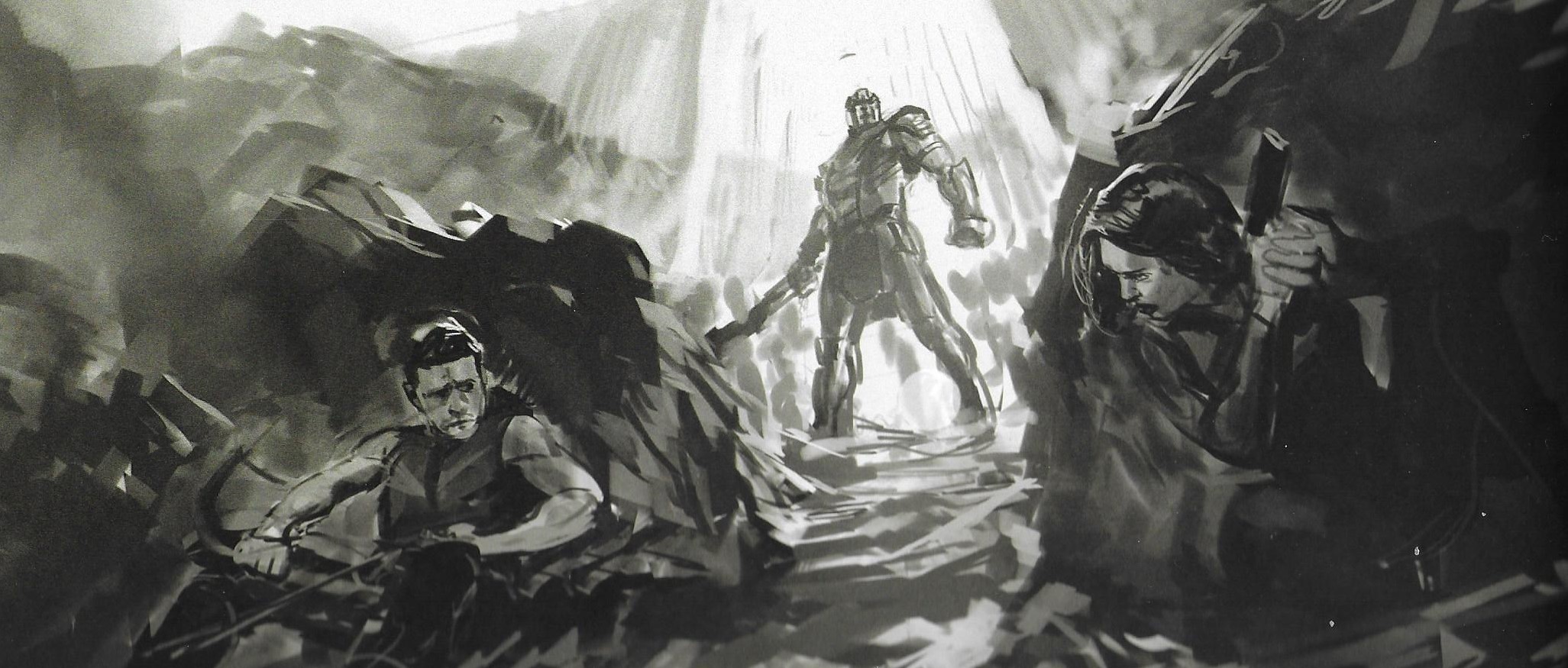 Gamora w nowej zbroi, Thanos na Vormirze i inne alternatywne sceny na grafikach