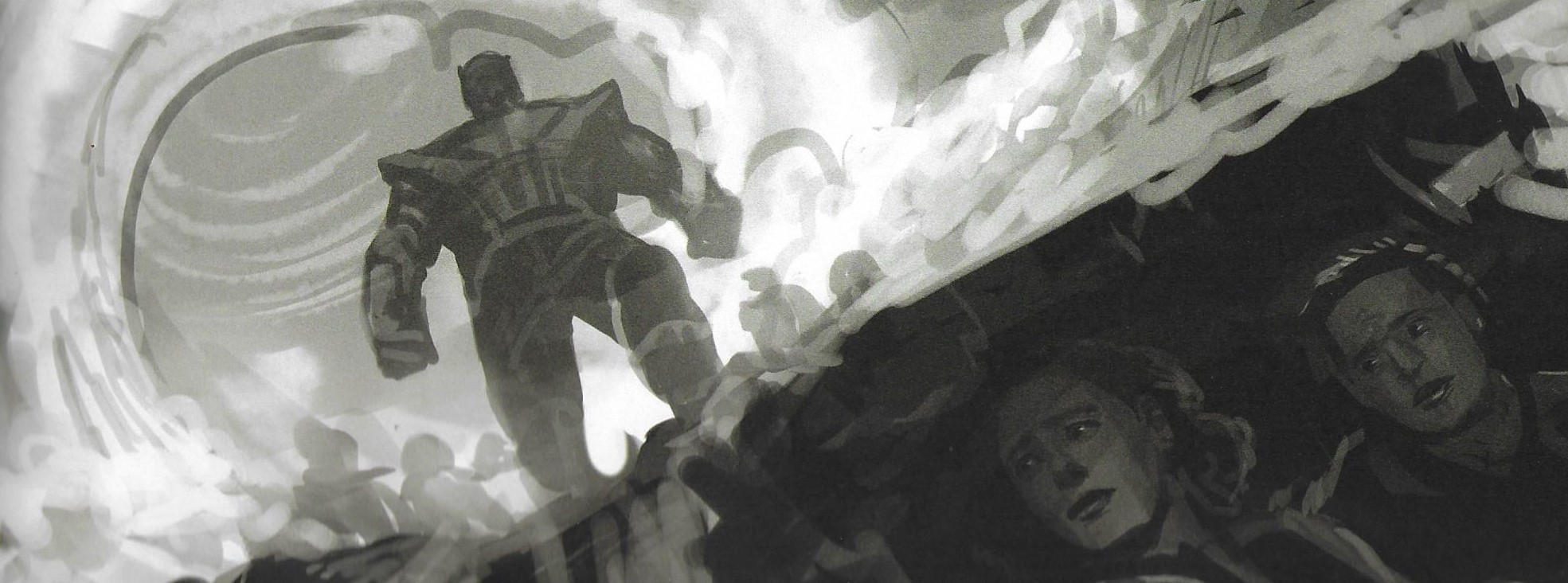 Gamora w nowej zbroi, Thanos na Vormirze i inne alternatywne sceny na grafikach