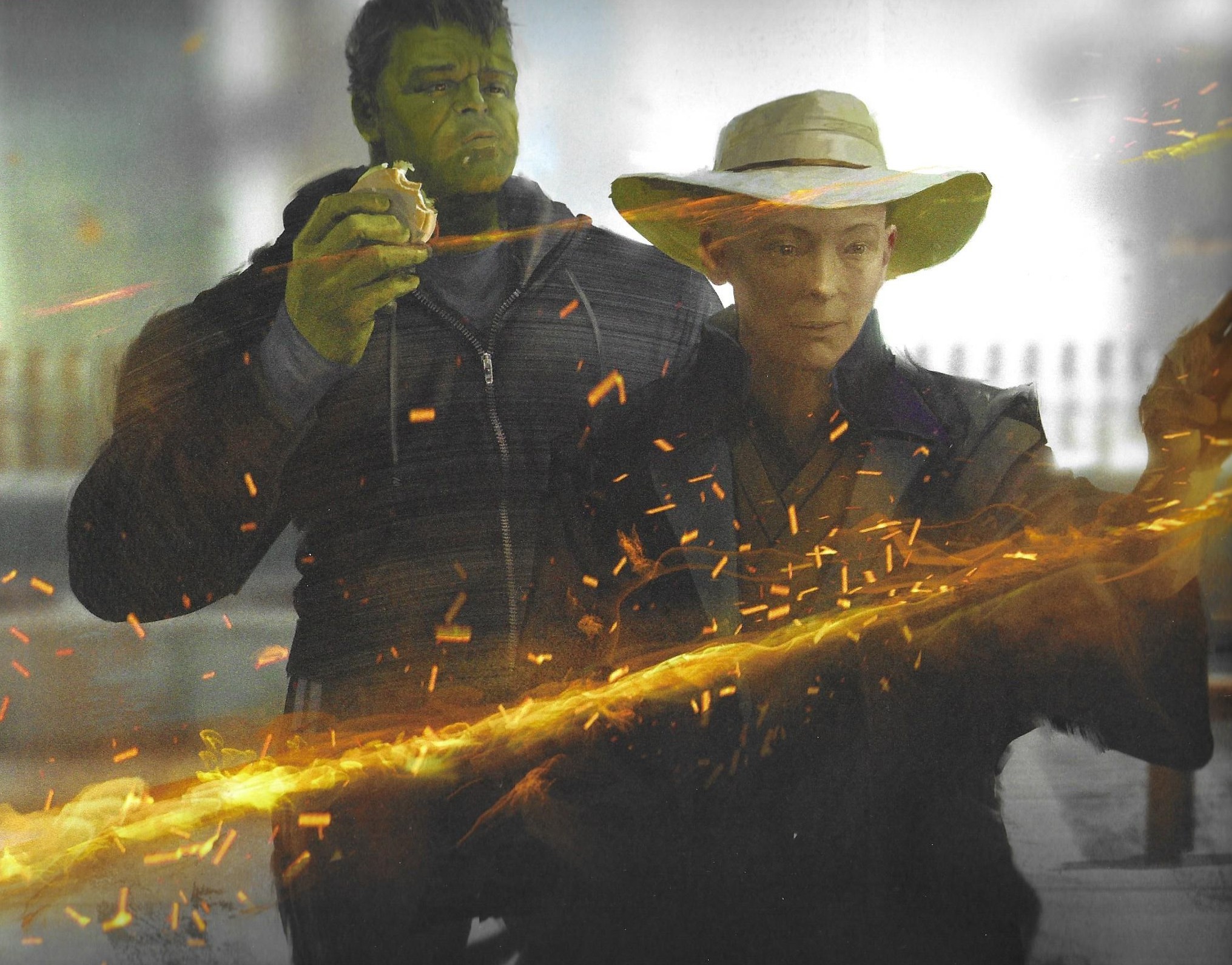 Gamora w nowej zbroi, Thanos na Vormirze i inne alternatywne sceny na grafikach