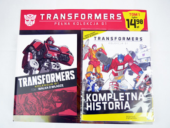 Transformers kolekcja G1 tom 1 - prezentacja komiksu