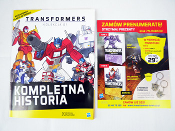 Transformers kolekcja G1 tom 1 - prezentacja komiksu