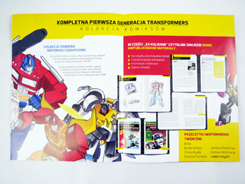 Transformers kolekcja G1 tom 1 - prezentacja komiksu