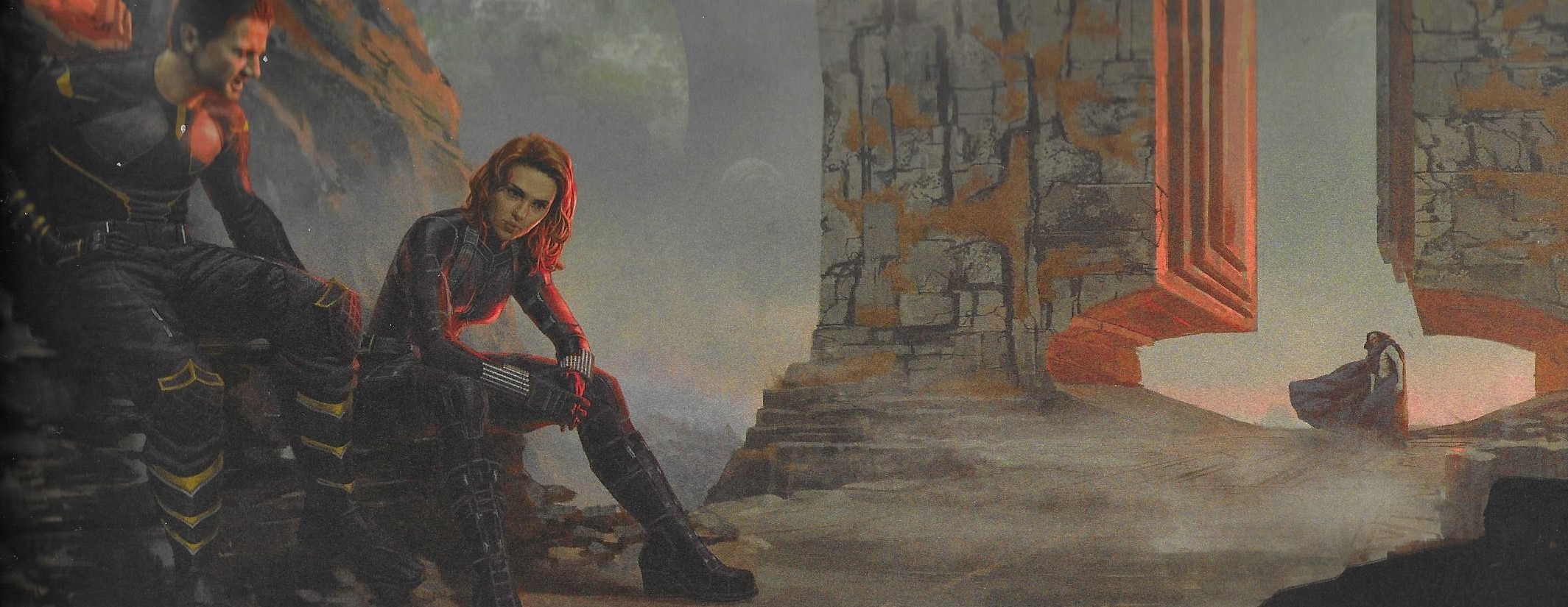 Gamora w nowej zbroi, Thanos na Vormirze i inne alternatywne sceny na grafikach