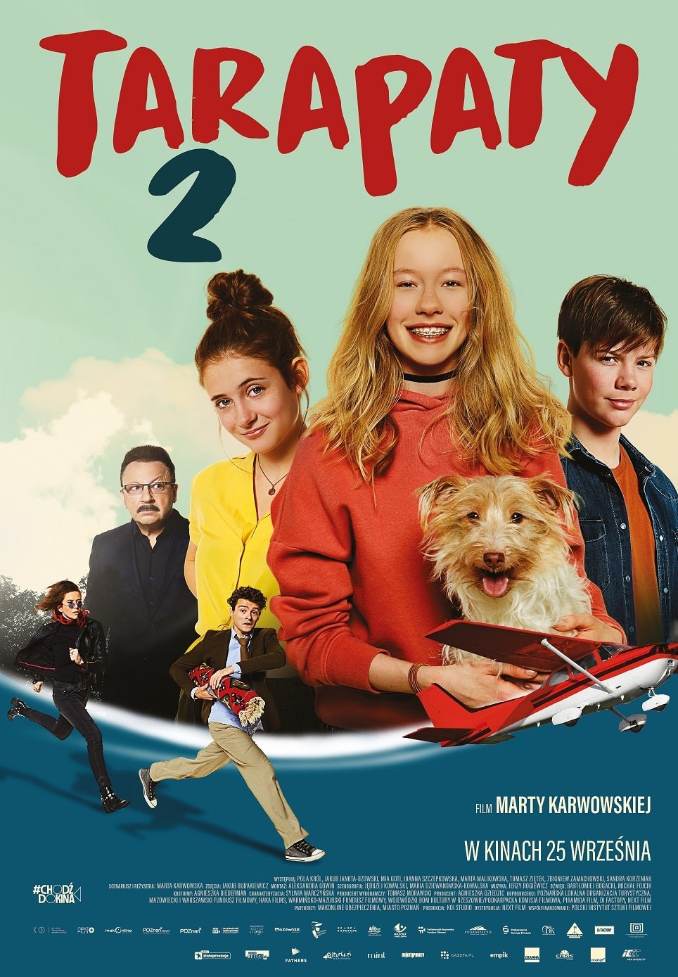Plakaty z bohaterami filmu „Tarapaty 2”. Kiedy premiera w kinach?