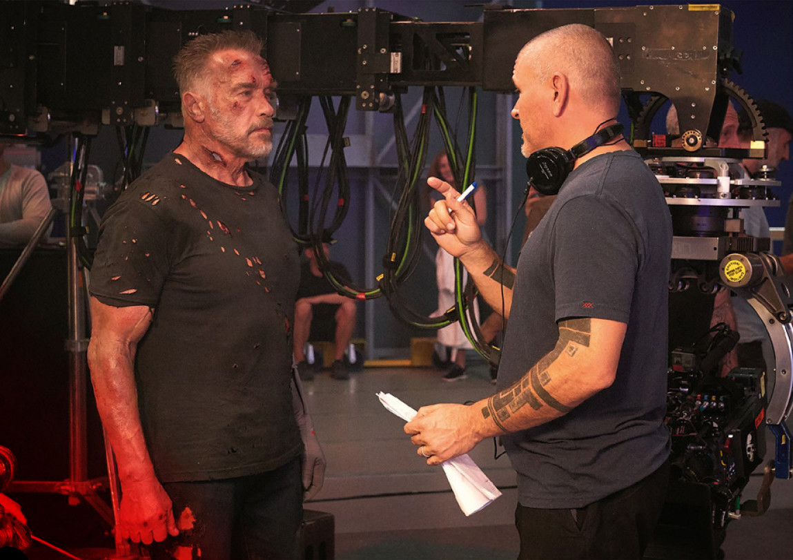 Schwarzenegger i inni na nowych zdjęciach z filmu „Terminator: Mroczne przeznaczenie”