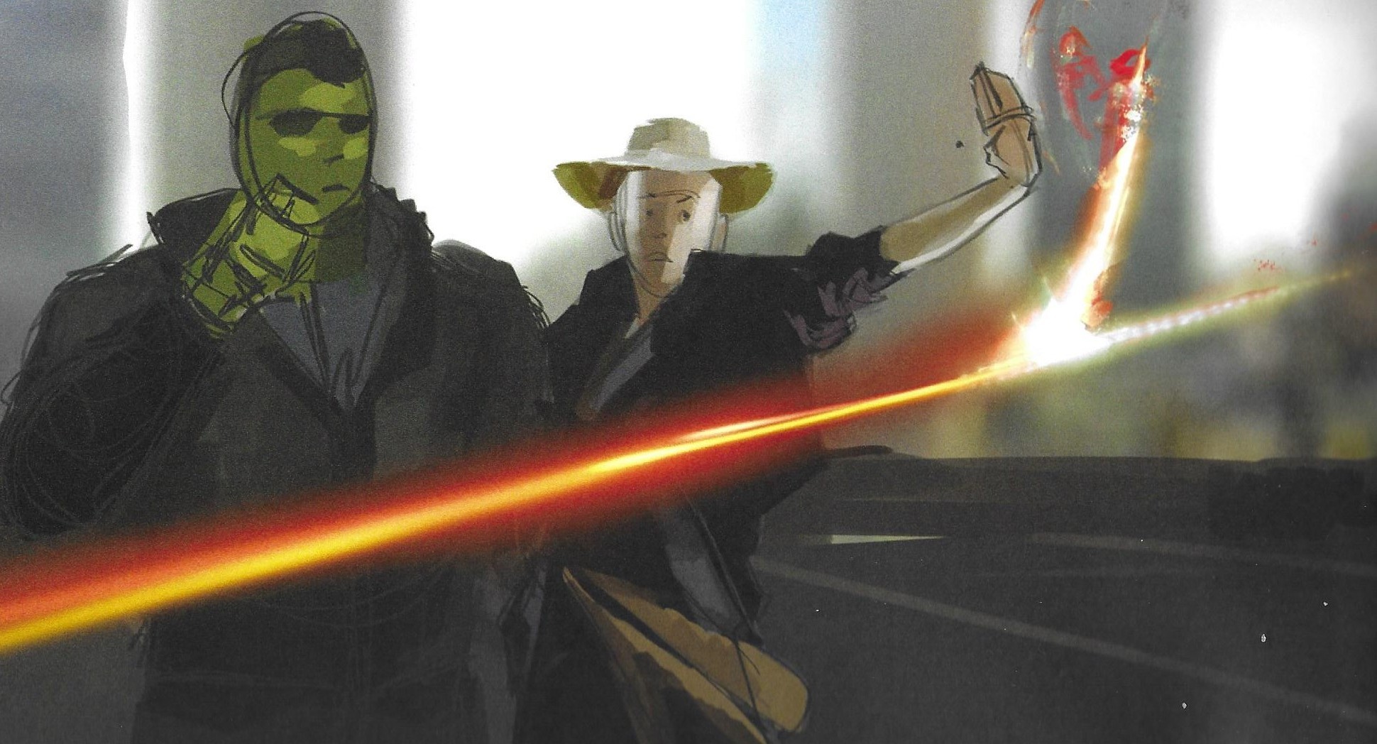 Gamora w nowej zbroi, Thanos na Vormirze i inne alternatywne sceny na grafikach