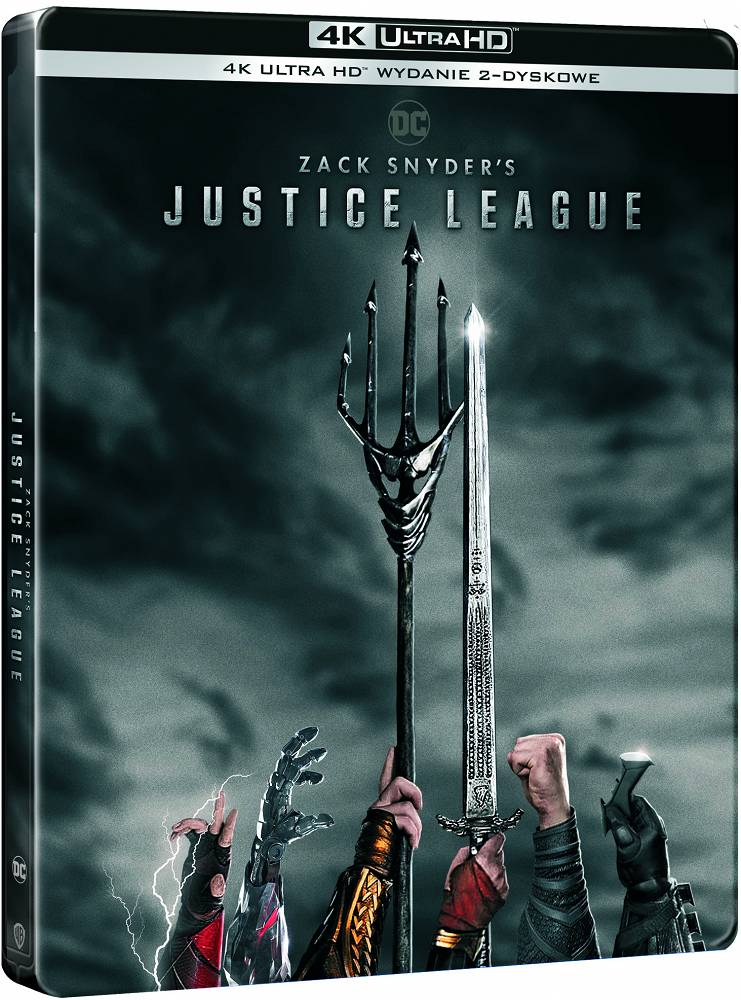 „Liga Sprawiedliwości Zacka Snydera” steelbook Blu-ray