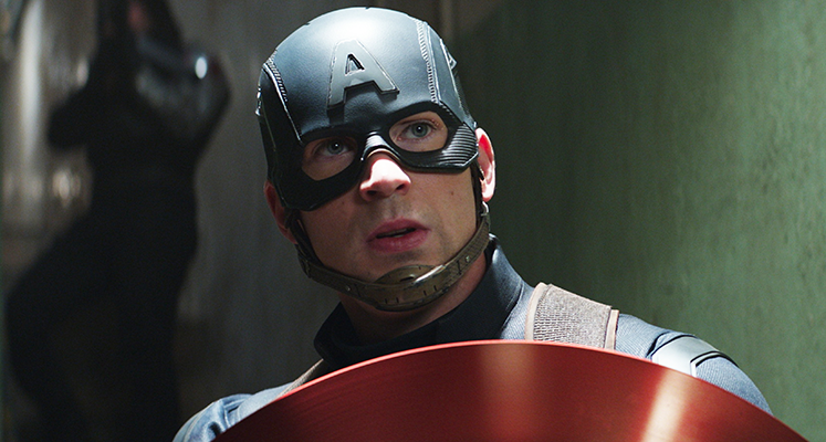 Chris Evans jako Kapitan Ameryka