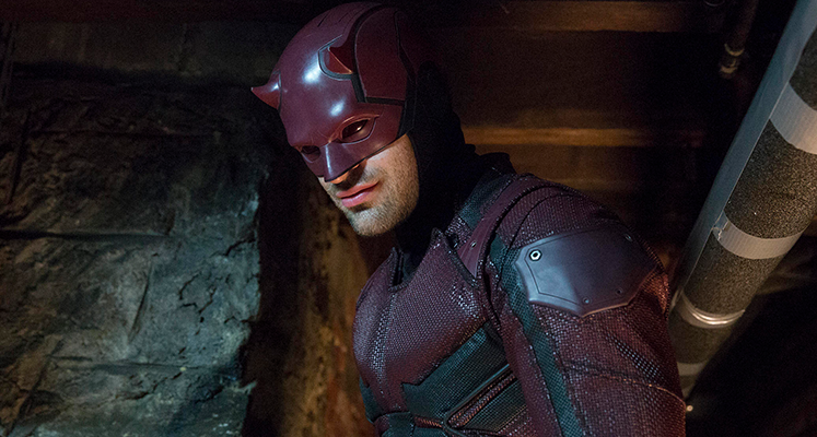 Charlie Cox jako Daredevil w serialu