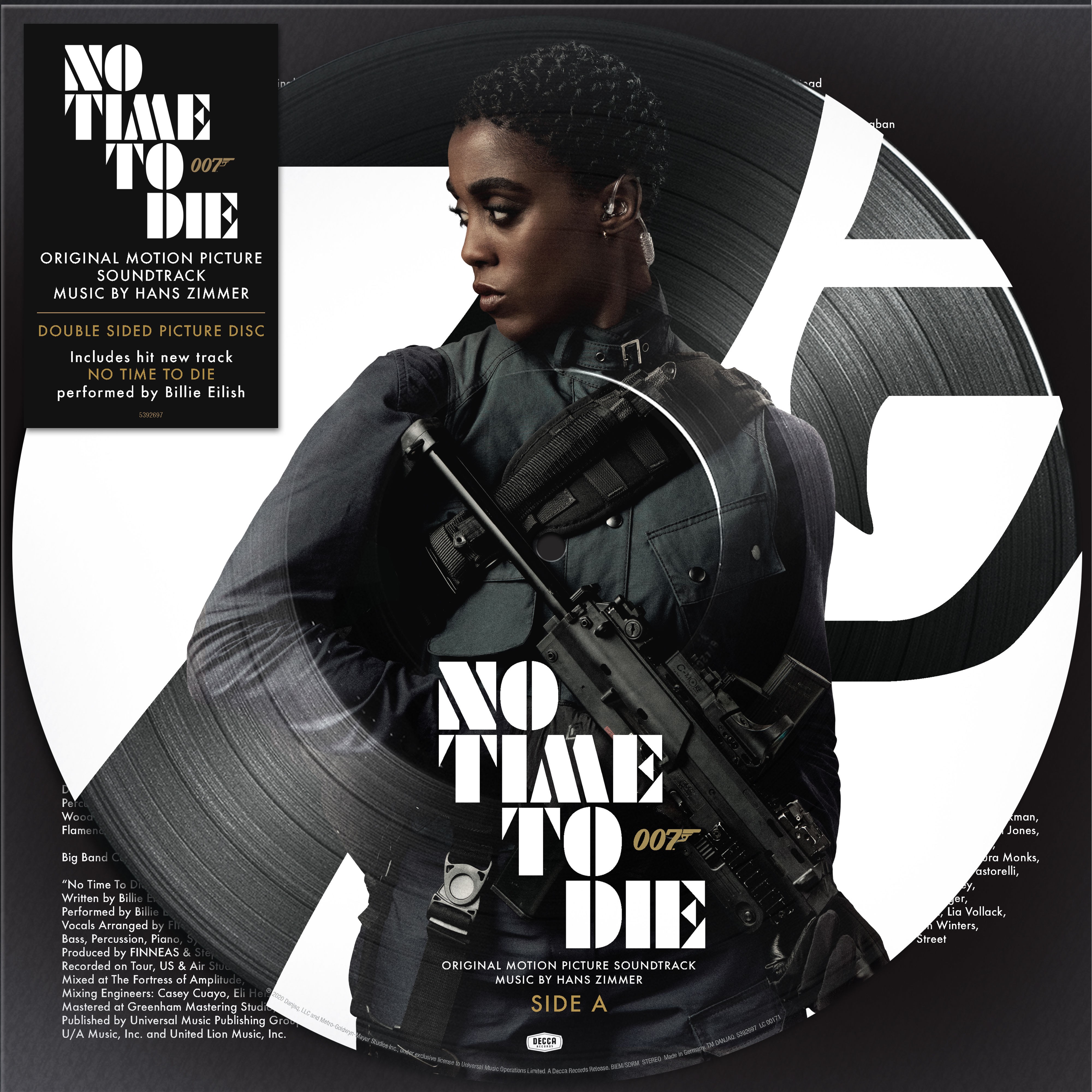 No Time To Die - wydanie soundtracku 1LP (Picture Vinyl - Nomi)