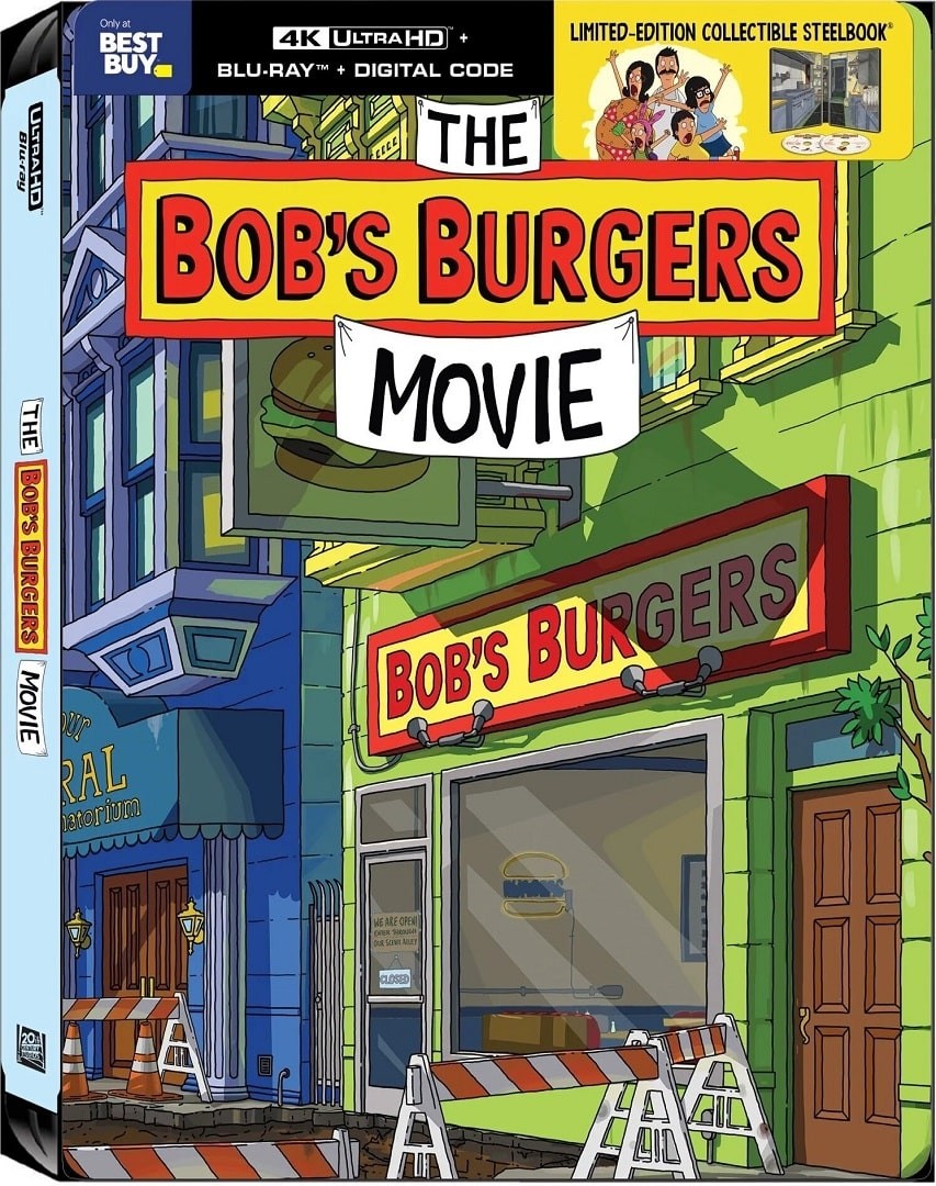 Bob's Burgers Film steelbook 4K UHD