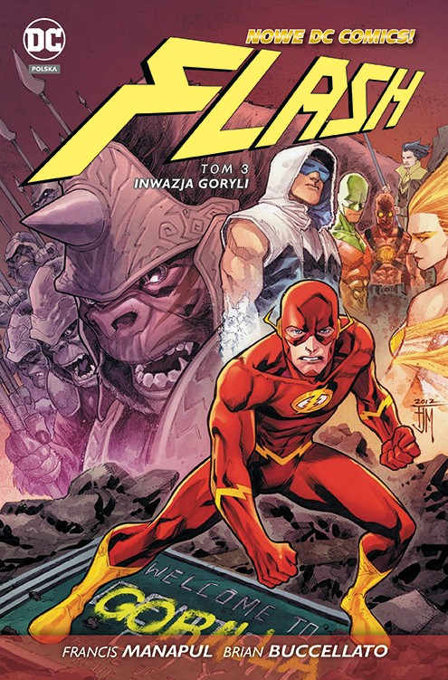 Nowe DC Comics: Flash - Inwazja goryli, tom 3