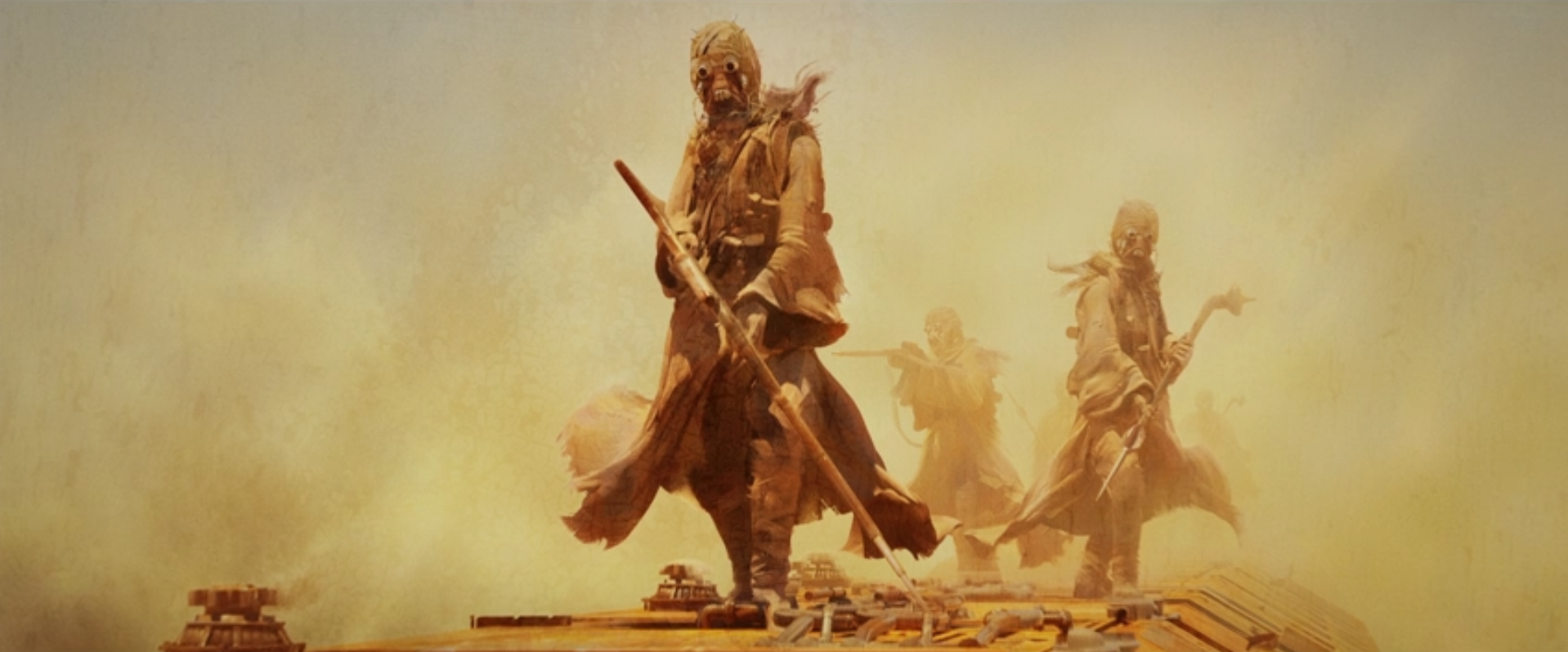 The Book of Boba Fett odcinek 2 grafiki koncepcyjne Disney+