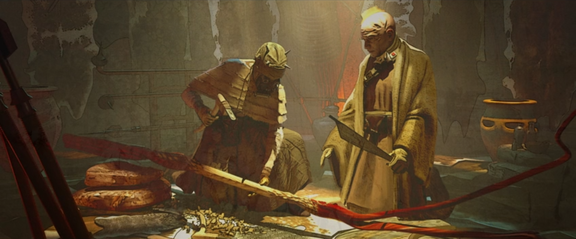 The Book of Boba Fett odcinek 2 grafiki koncepcyjne Disney+