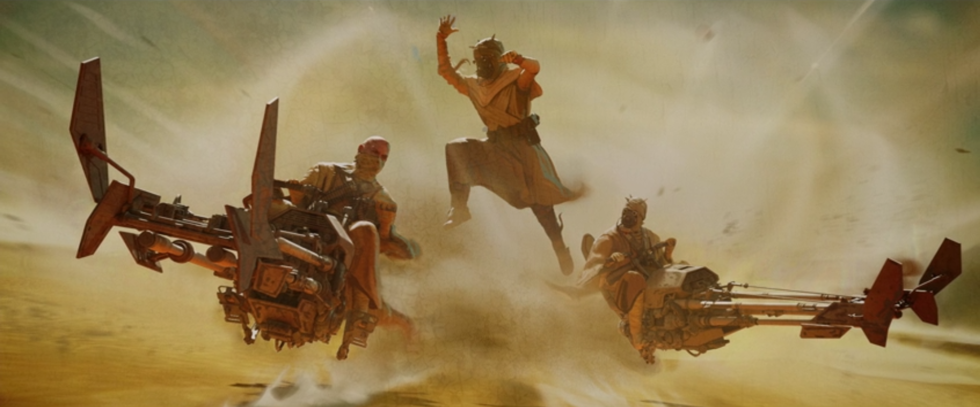 The Book of Boba Fett odcinek 2 grafiki koncepcyjne Disney+