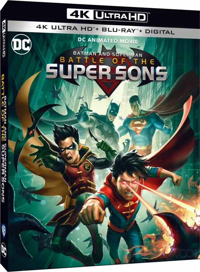 Batman and Superman: Battle of the Super Sons wydanie 4K UHD