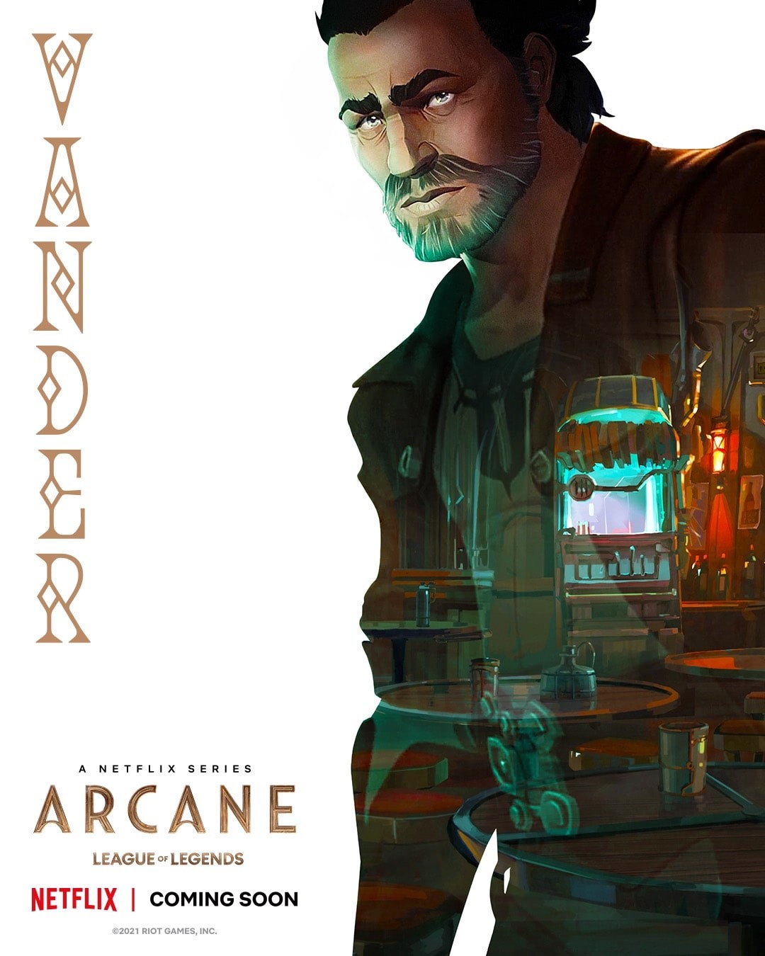 „Arcane” plakat serialu Vander