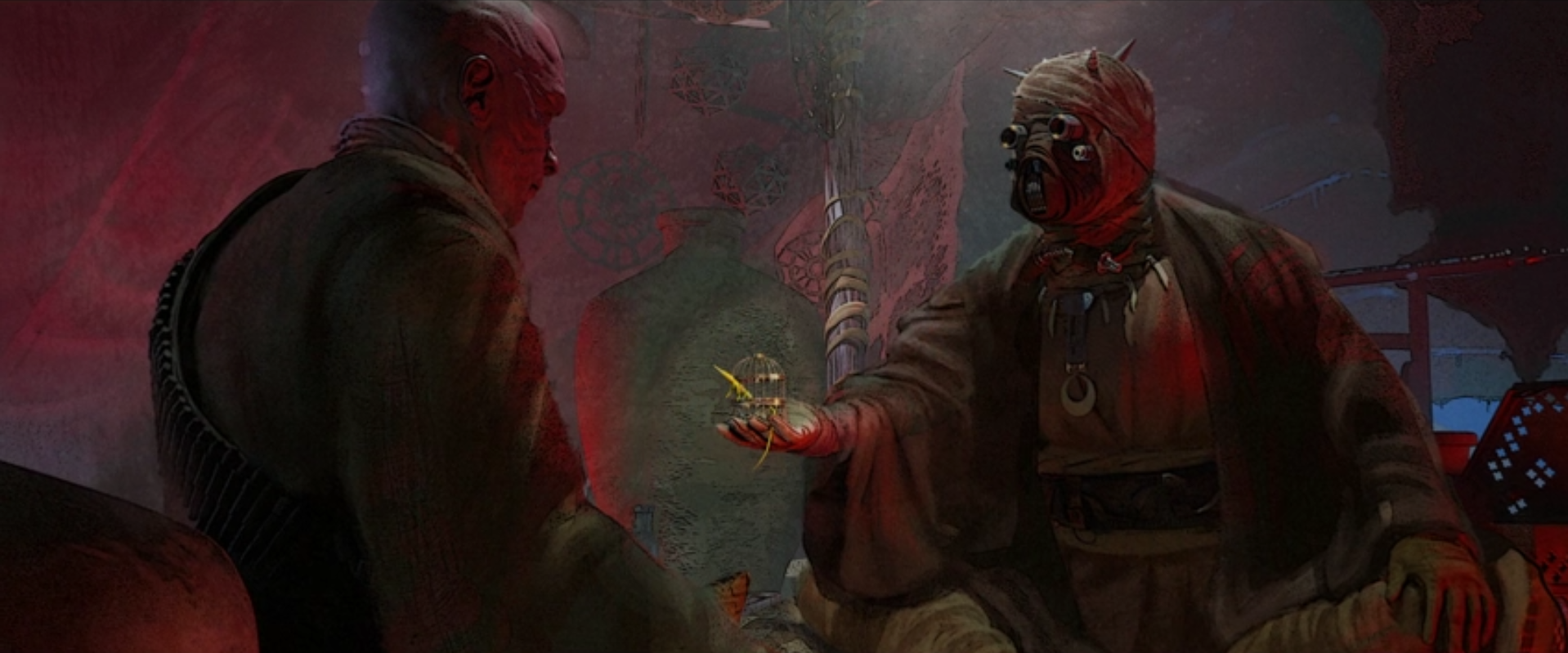 The Book of Boba Fett odcinek 2 grafiki koncepcyjne Disney+