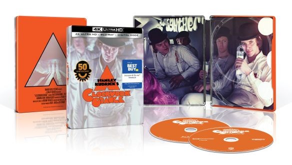 Mechaniczna pomarańcza steelbook 4K UHD