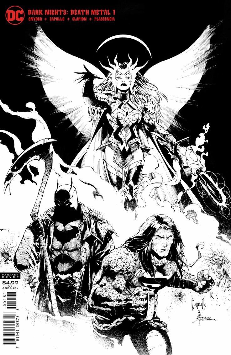 Gotowi na bis? DC Comics pokazuje pierwsze plansze z „Dark Nights: Death Metal”