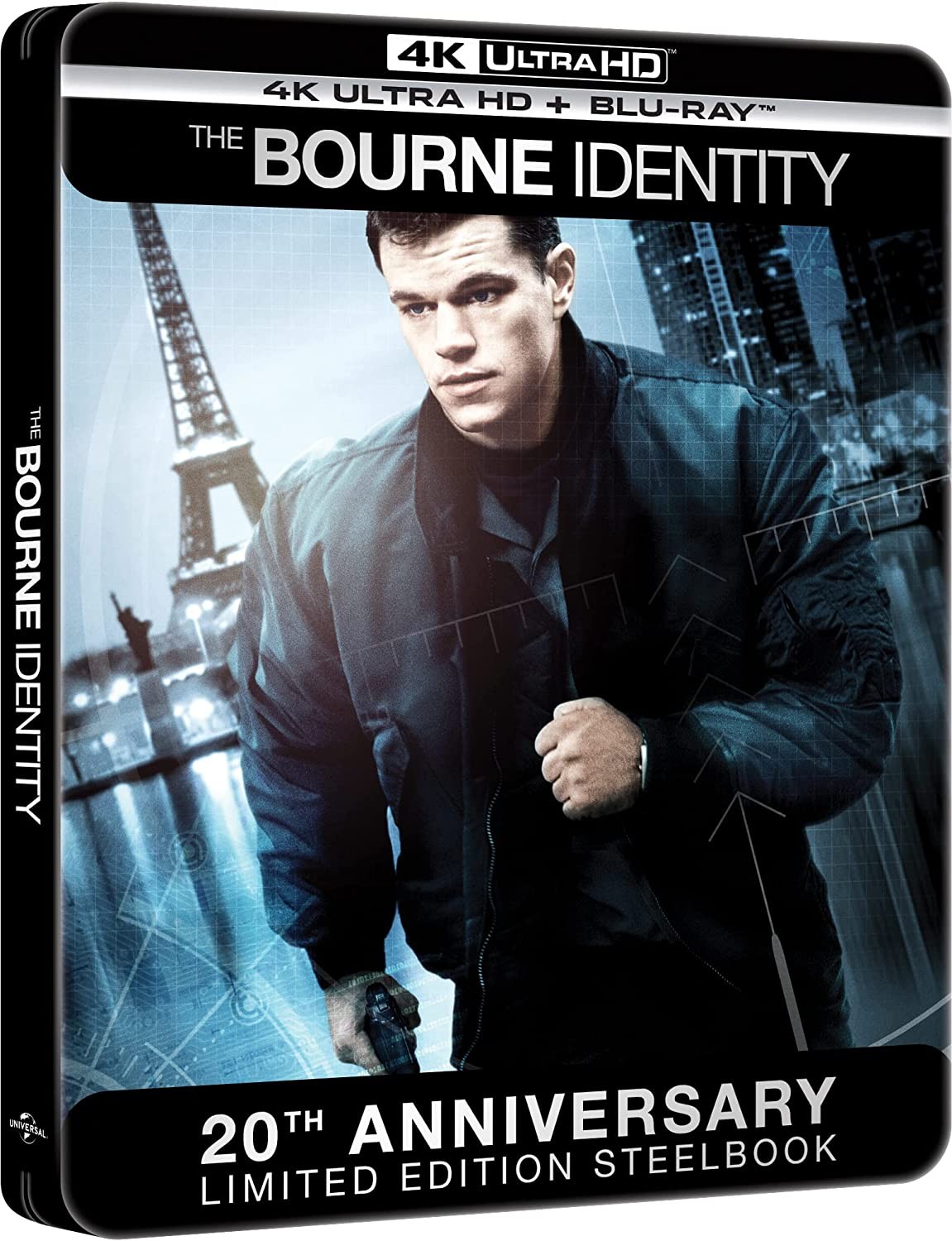 Tożsamość Bourne’a steelbook 4K UHD