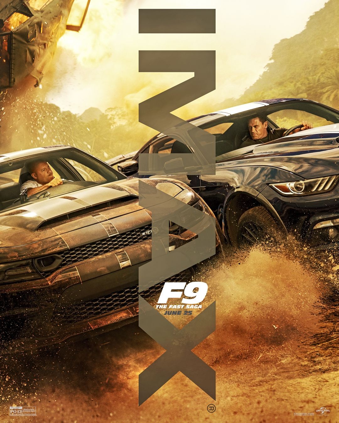 Plakat filmu „Szybcy i wściekli 9” od IMAX
