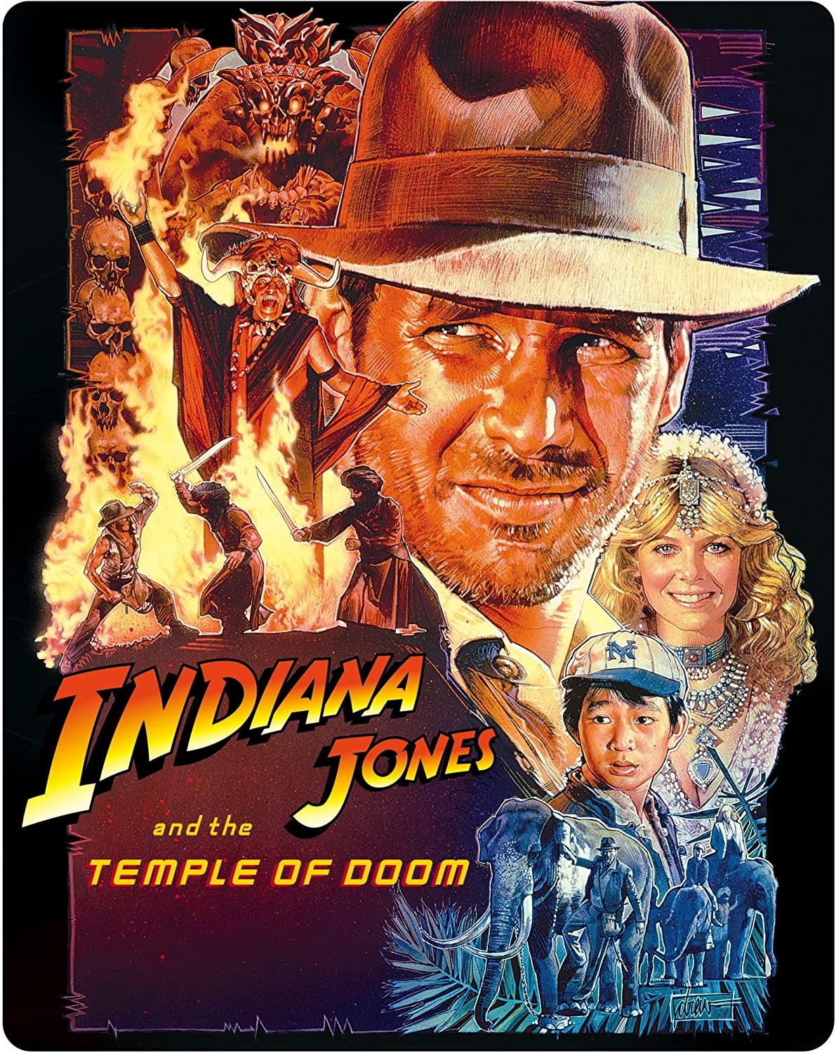 Indiana Jones i Świątynia Zagłady steelbook 4K UHD