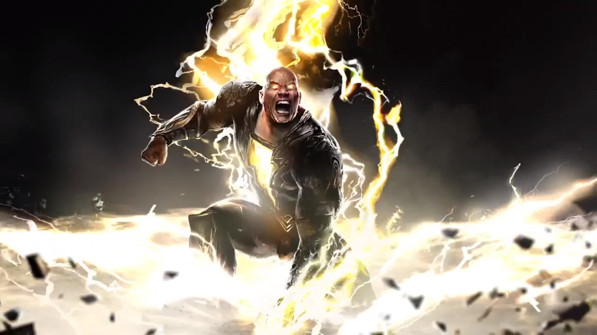 Dwayne Johnson jako Czarny Adam i członkowie JSA – nowe grafiki i logo filmu