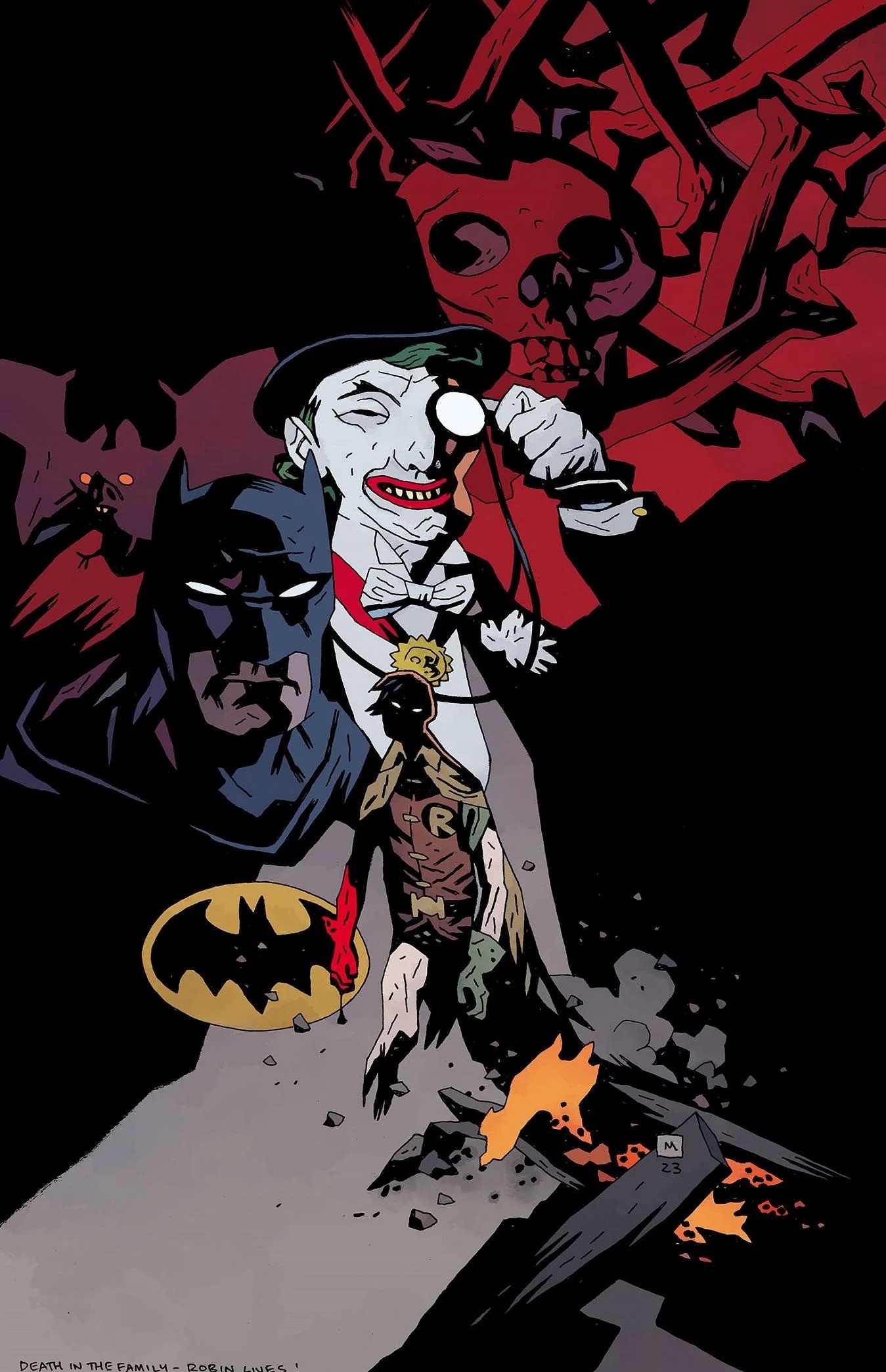 Batman Robin Lives! Okładka alternatywna.JPG