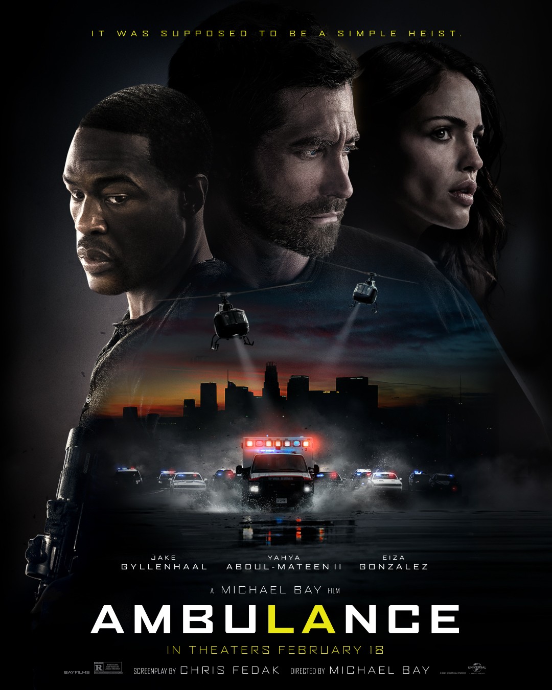 Plakat filmu Ambulance