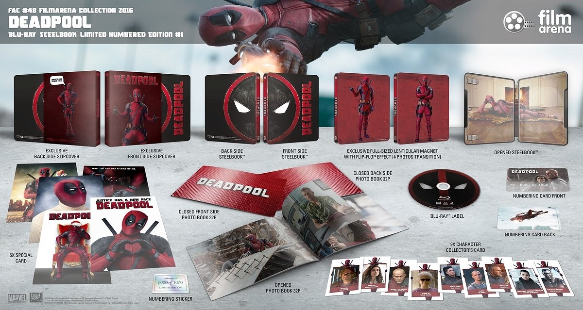 Deadpool FullSlip + Lenticular Magnet Edition 1