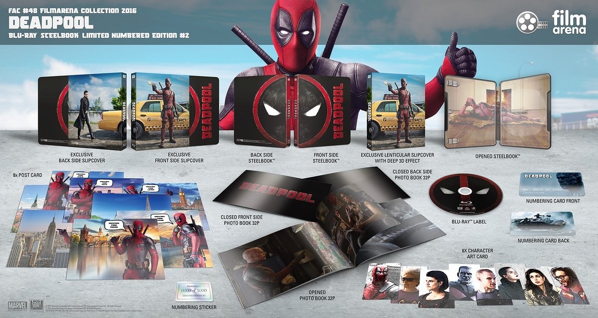 Deadpool FullSlip + Lenticular Magnet Edition 2
