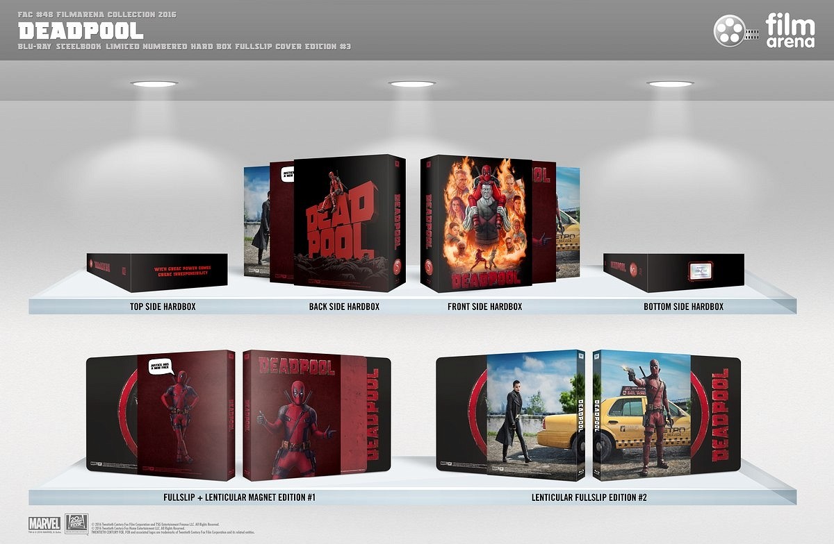 Deadpool hardbox FullSlip (Double Pack E1 + E2)