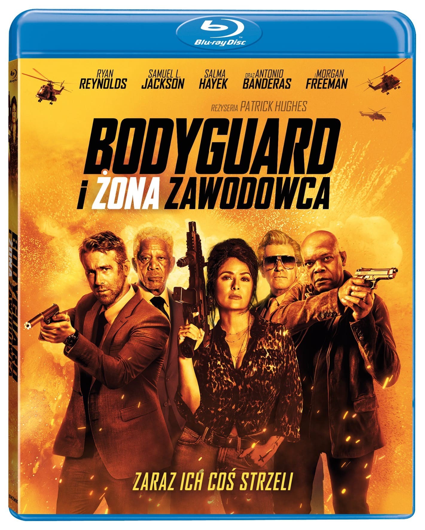 Bodyguard i żona zawodowca wydanie Blu-ray