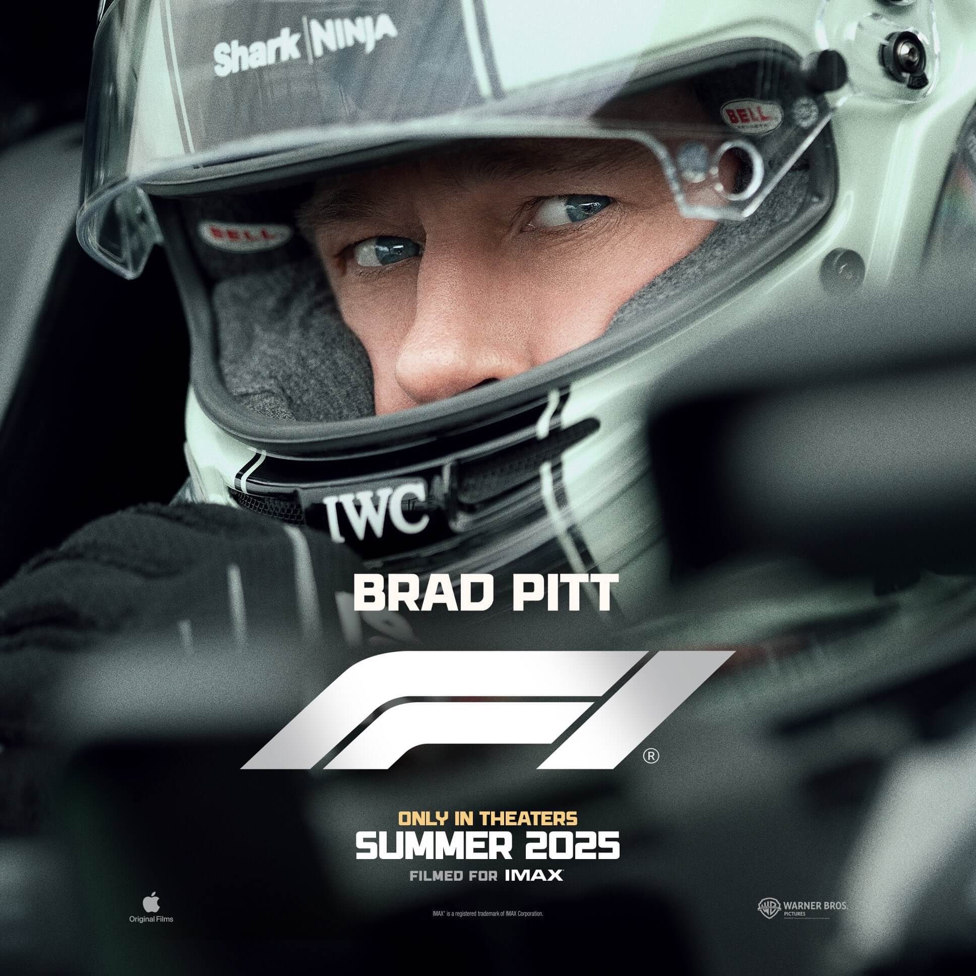 Brad Pitt F1