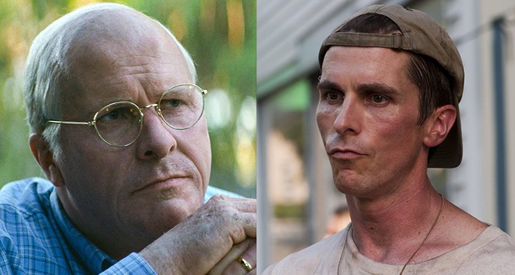 Christian Bale w filmach „Vice” i „Fighter” 