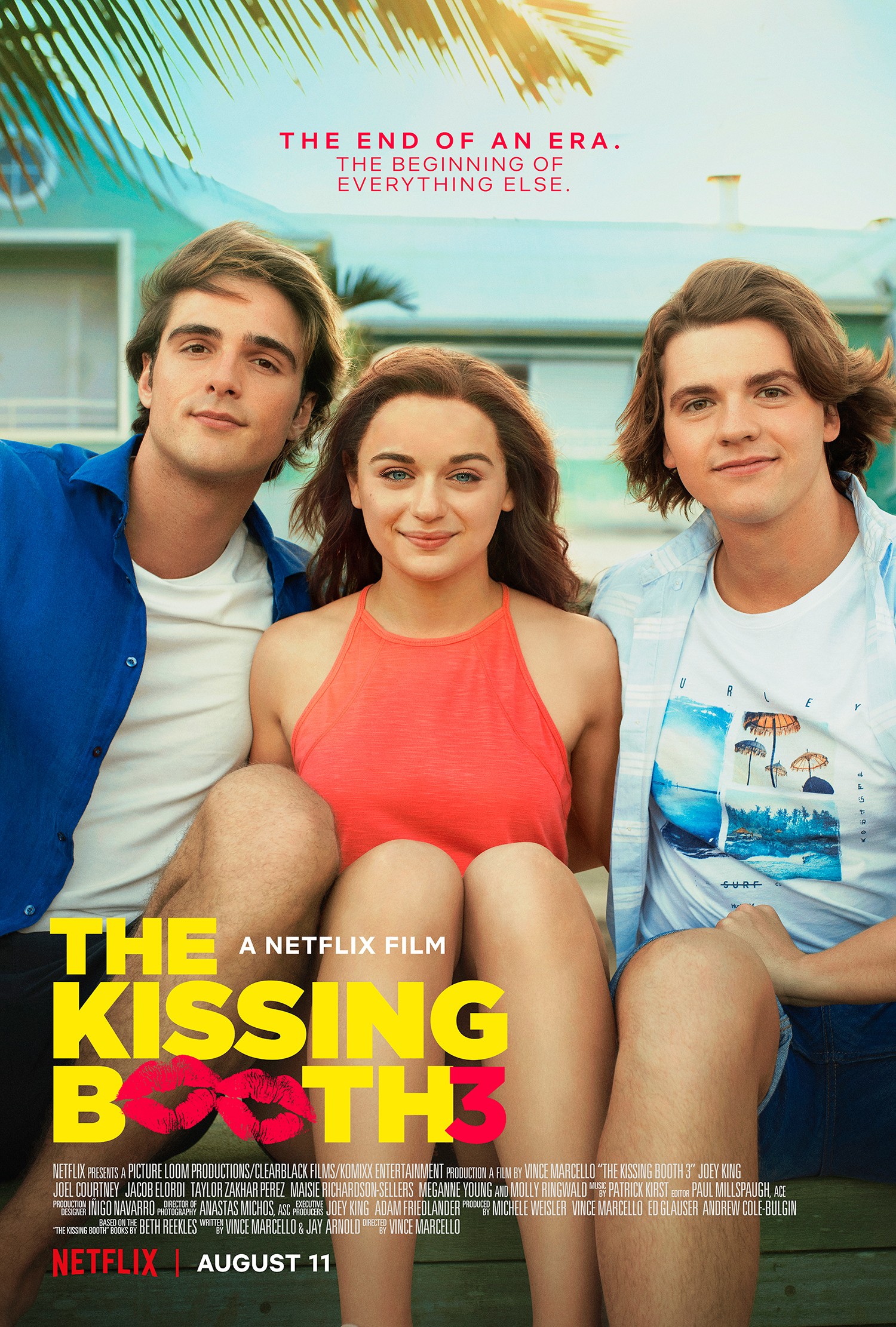 Plakat filmu The Kissing Booth 3