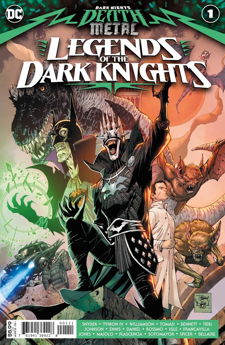 Nowe plansze ze spin-offu „Dark Nights: Death Metal” od Jamesa Tyniona IV i Gartha Ennisa