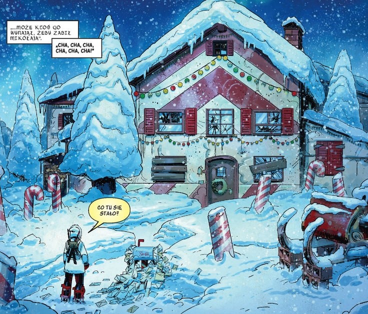 Deadpool tom 2 Dobranoc plansza z komiksu