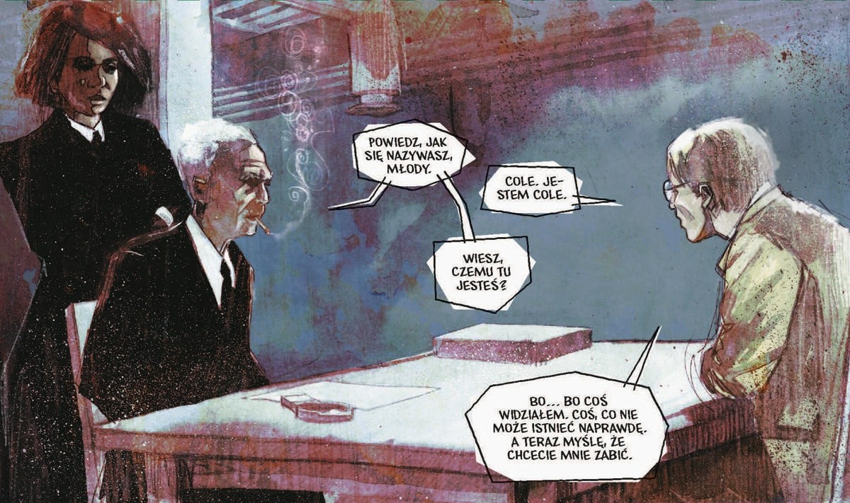 Departament Prawdy tom 1 plansza z komiksu