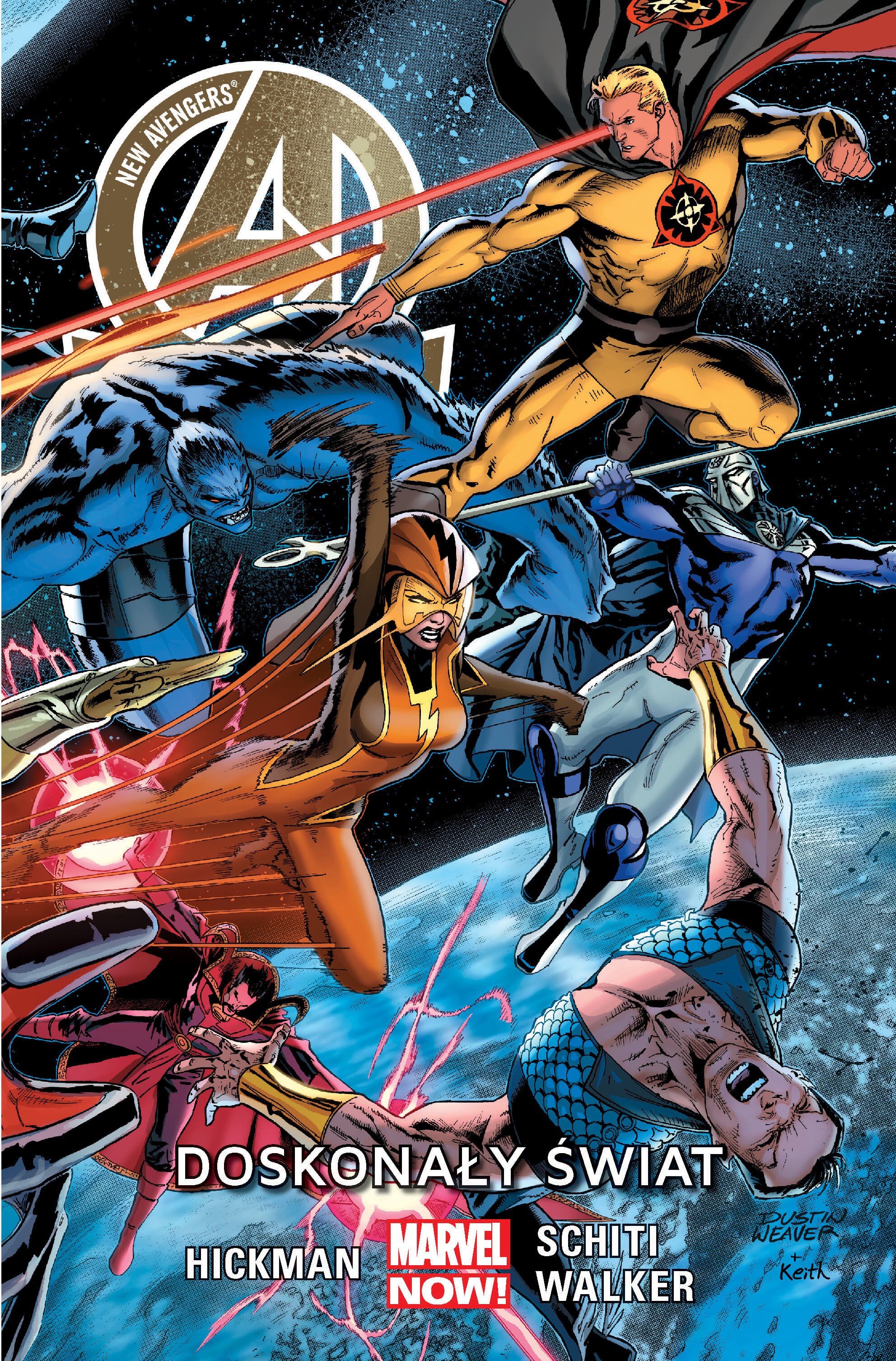 New Avengers tom 4: Doskonały świat - specyfikacja i przykładowe plansze