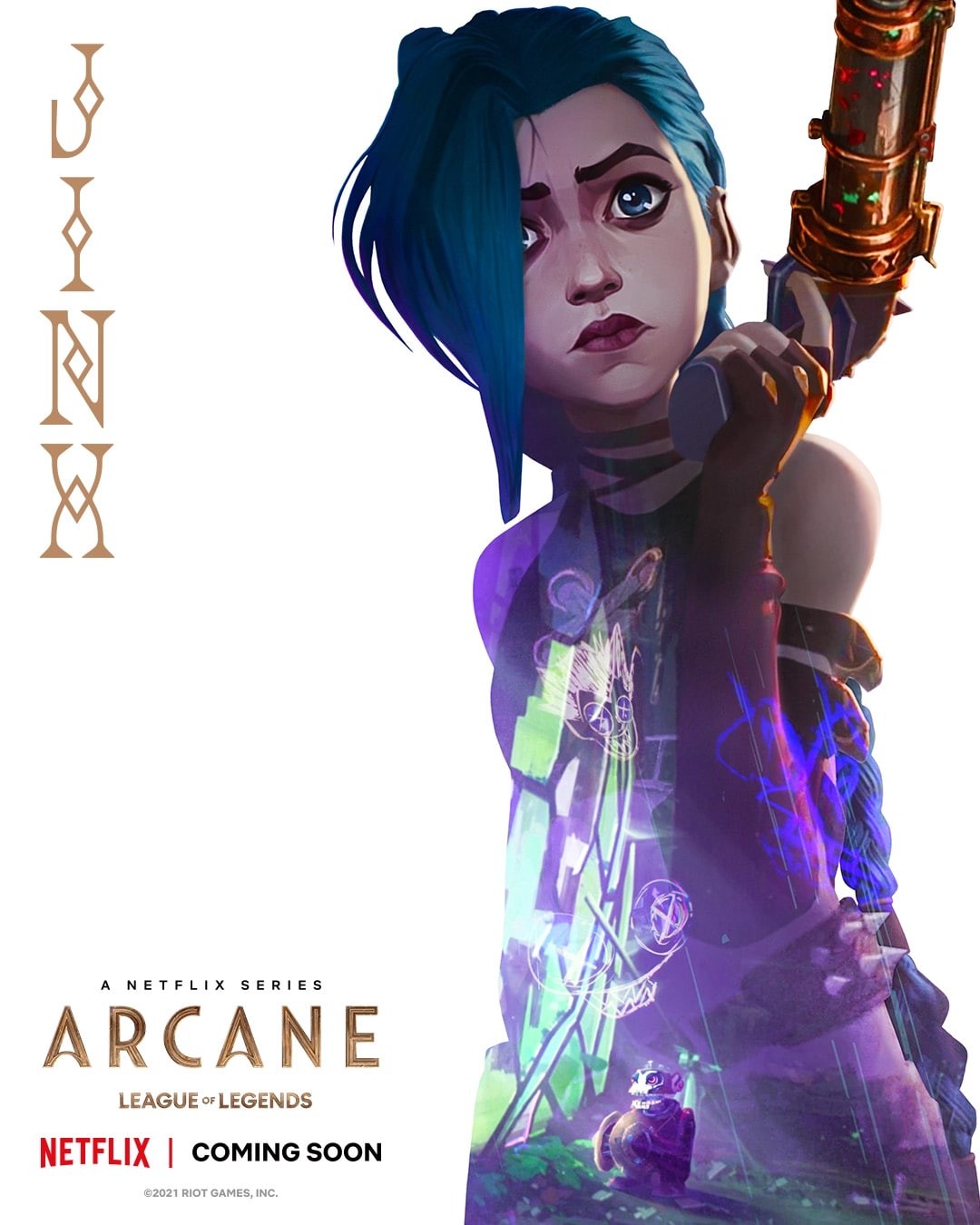 „Arcane” plakat serialu Jinx