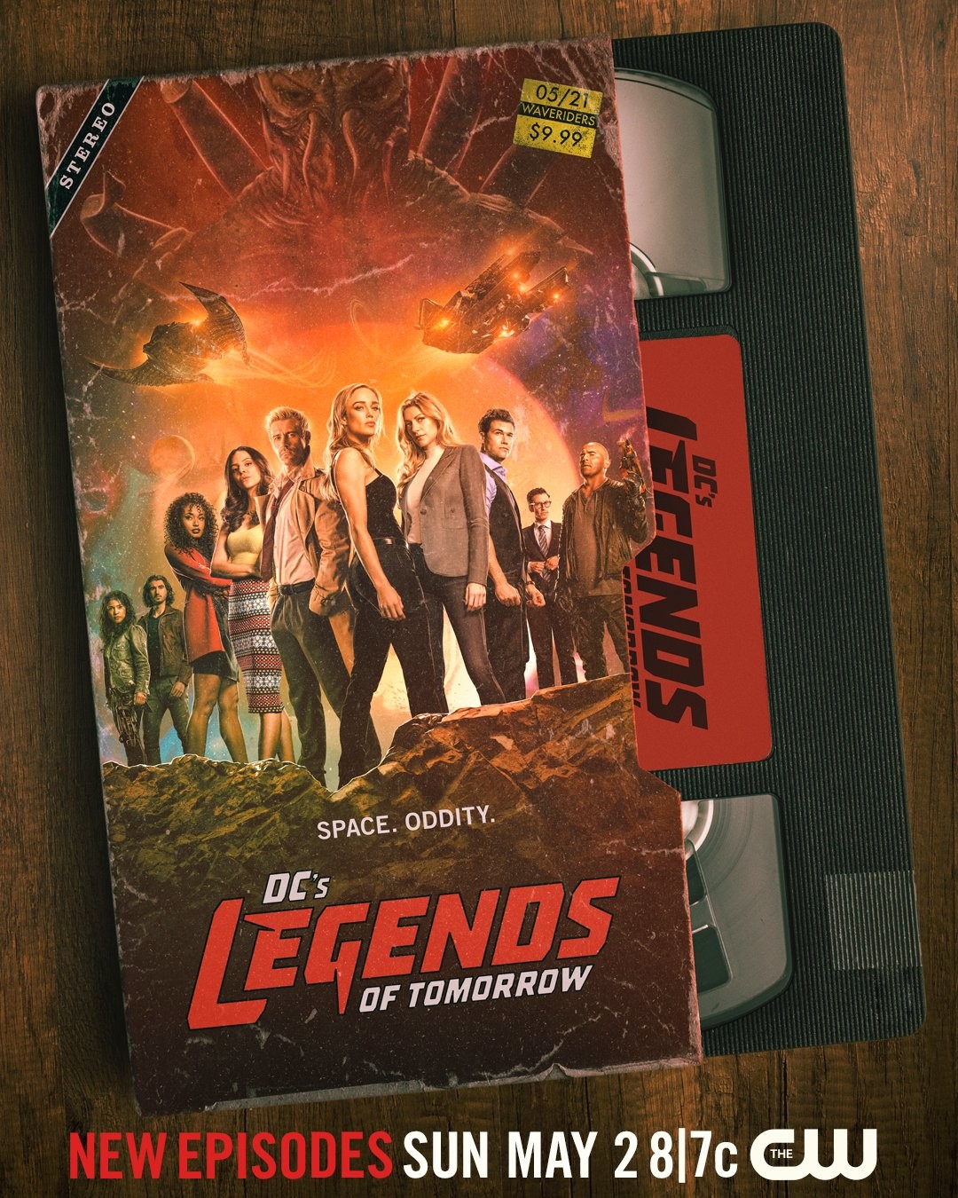 Plakat szóstego sezonu „Legends of Tomorrow”