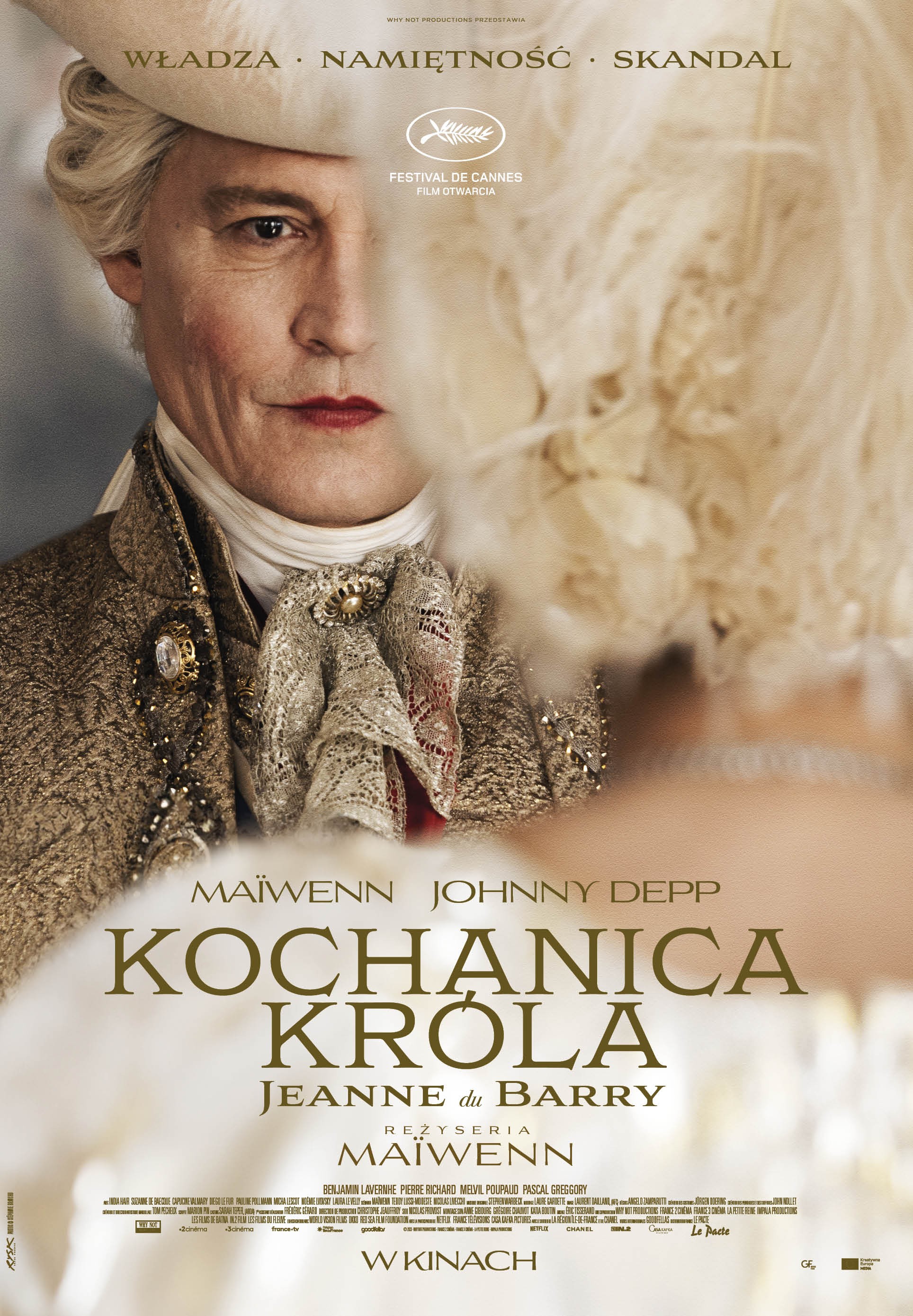 Plakat do filmu „Kochanica króla” z Johnnym Deppem za Gutek Film.jpg