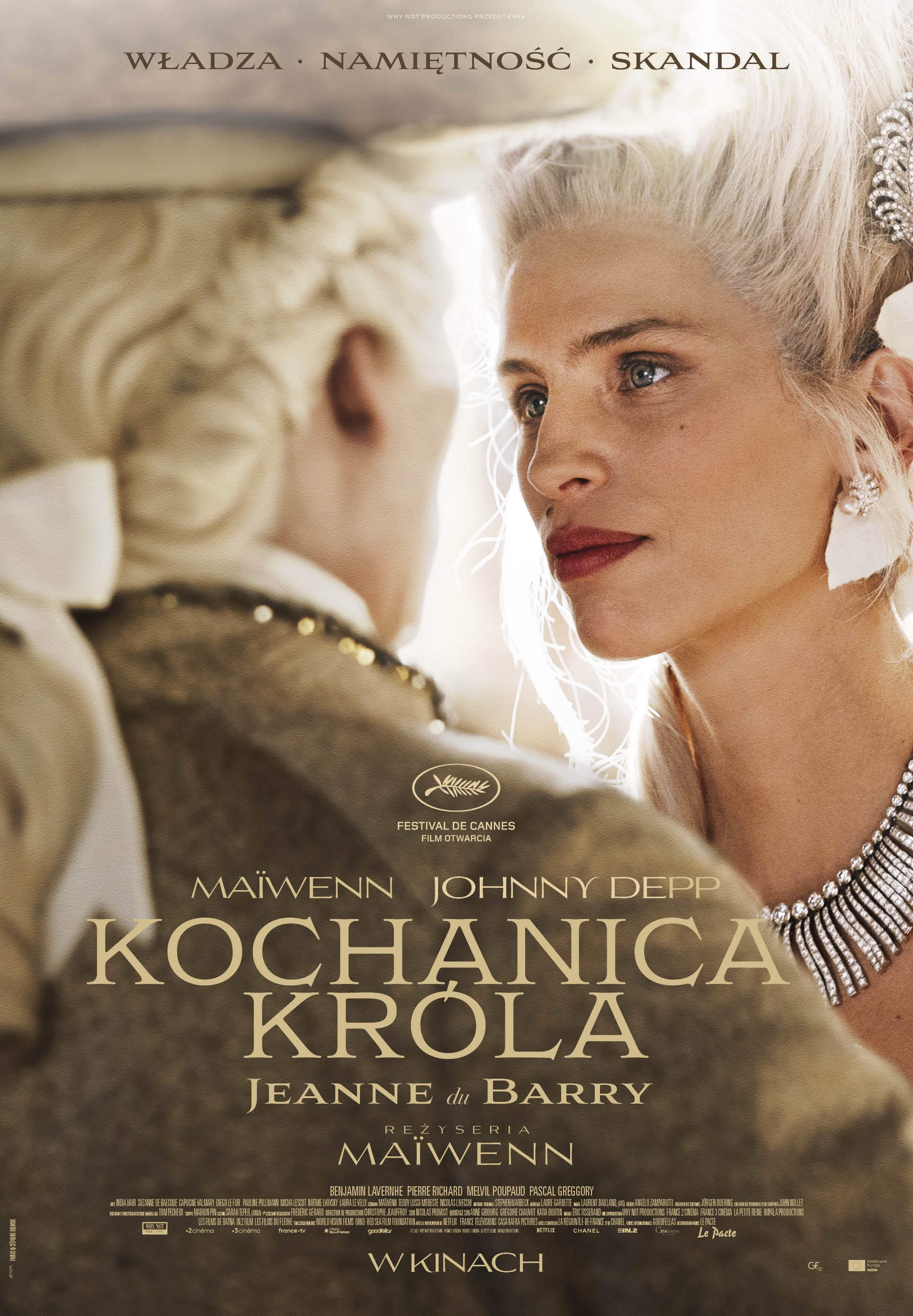 Plakat do filmu „Kochanica króla” z Johnnym Deppem za Gutek Film.jpg