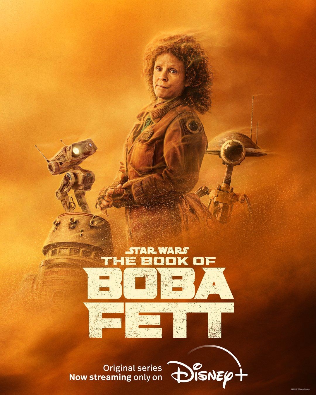Plakat serialu The Book of Boba Fett