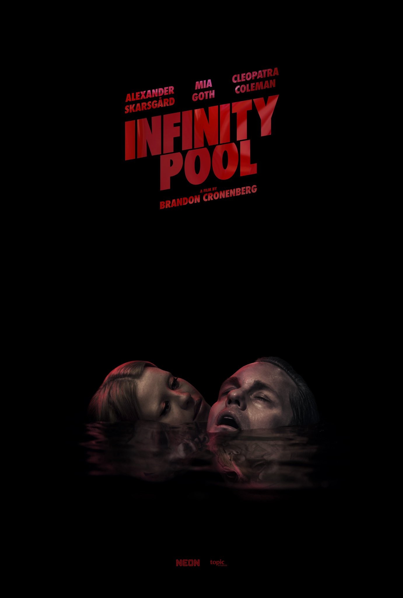 Plakat do filmu Infinity Pool od Neon.jpg